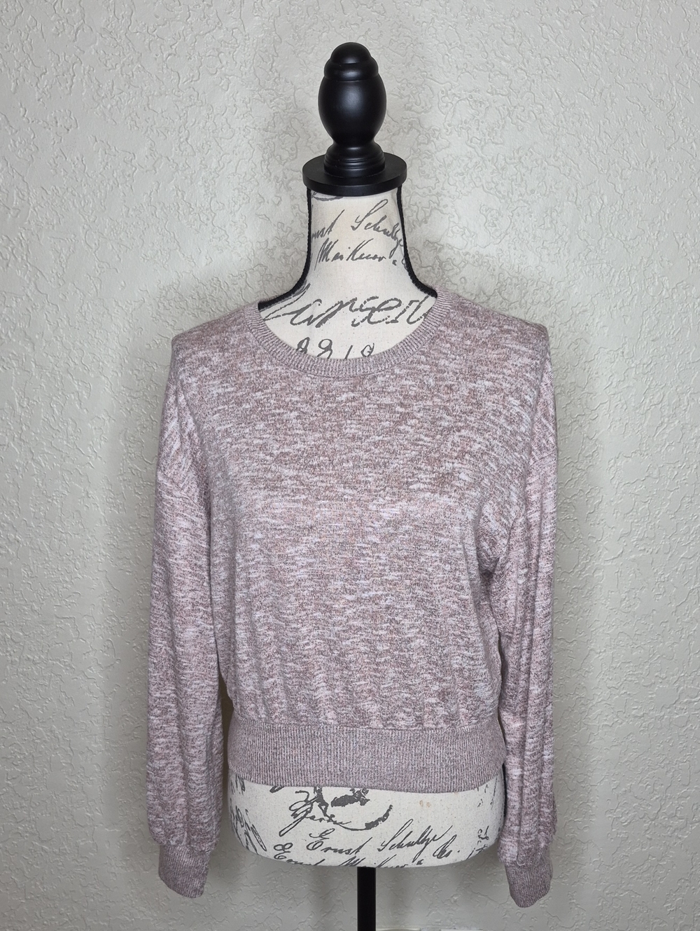 Colsie‎ Heathered Print Top Size S